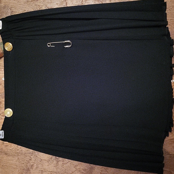 Cache Pleated Mini Skirt Size 4 - Picture 3 of 9